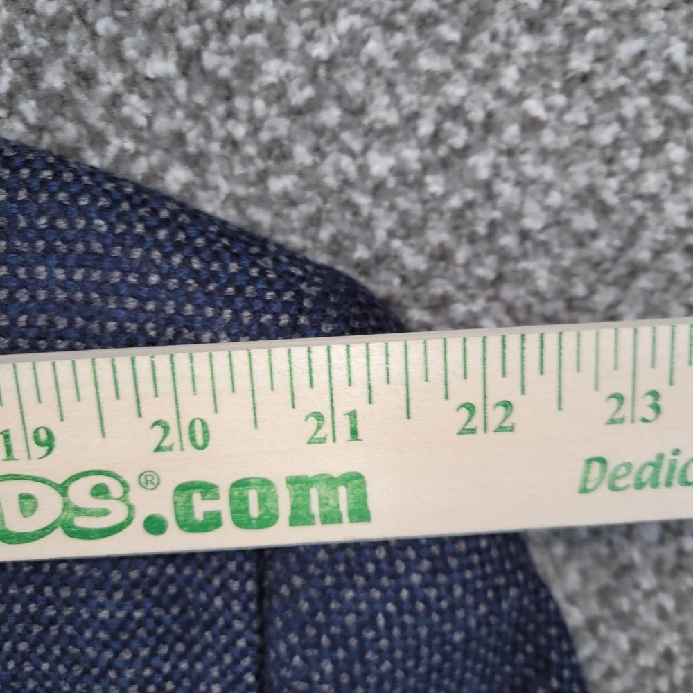Austin Reed Jacobson's Mens 44R Blue Micro Pattern 3 Button Blazer Sport Coat